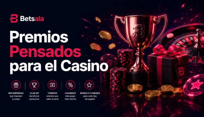 Premios Pensados para el Casino  