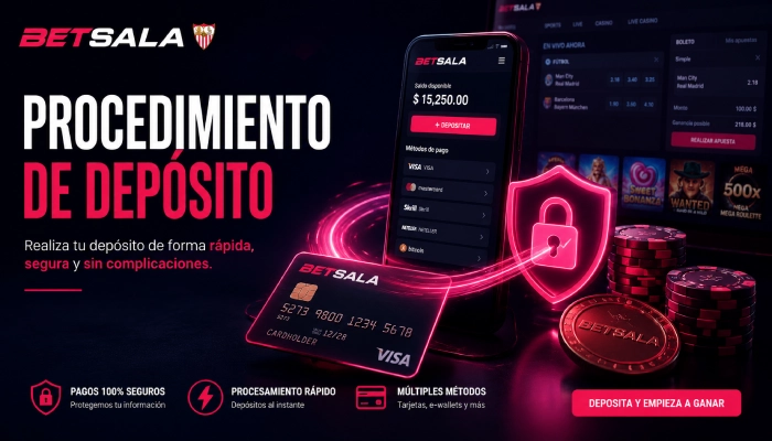 Procedimiento de depósito
